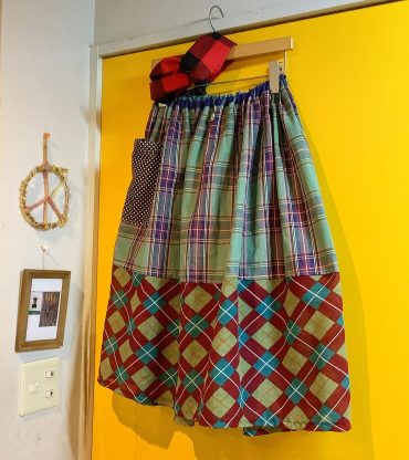 ママ用のスカート試作しました。