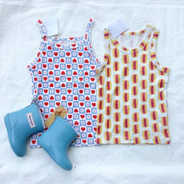 夏のタンクトップ