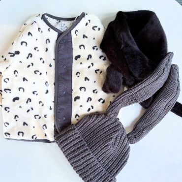 ベビーちゃんのフリースアウター3柄目です。